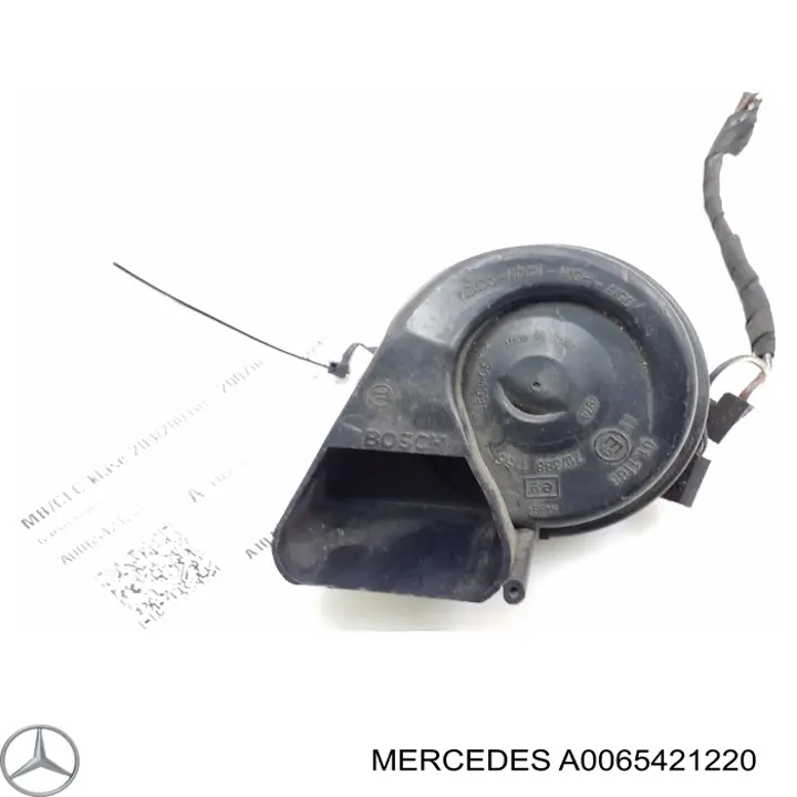 Sinal sonoro (cláxon) Mercedes A0065421220 preço, a partir de 61,25 USD