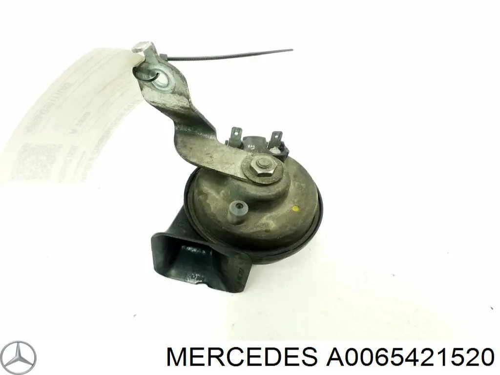 A0065421520 Mercedes Sinal sonoro (cláxon)