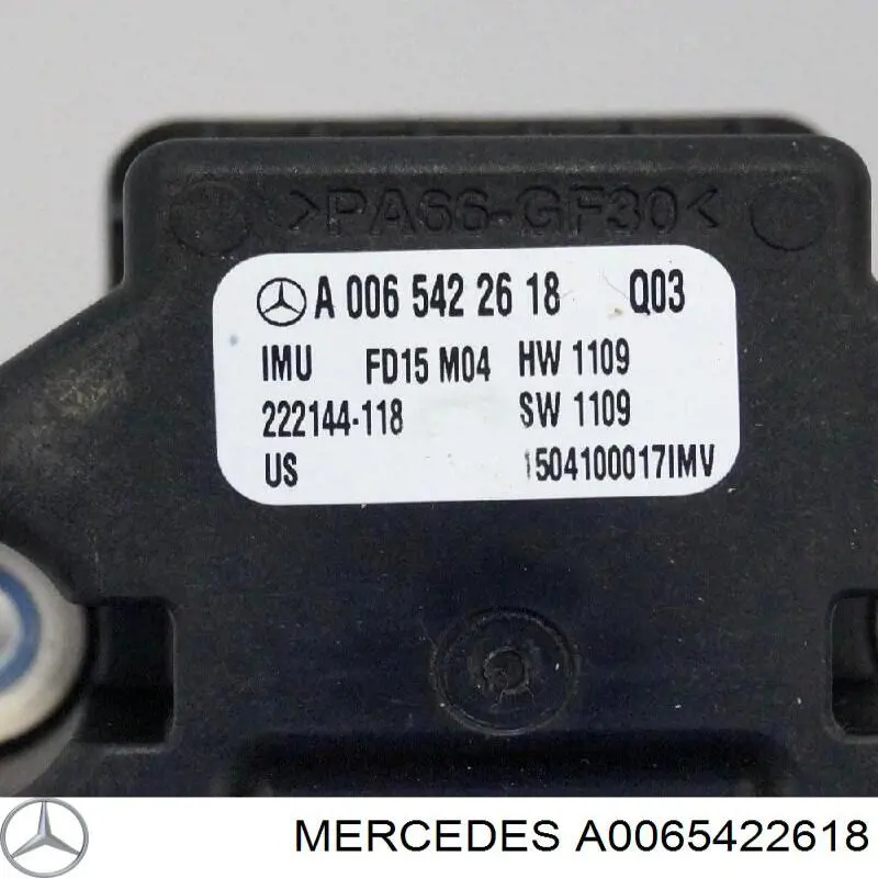 Sensor de aceleração transversal (ESP) Mercedes A0065422618 preço, a partir de 114,07 USD