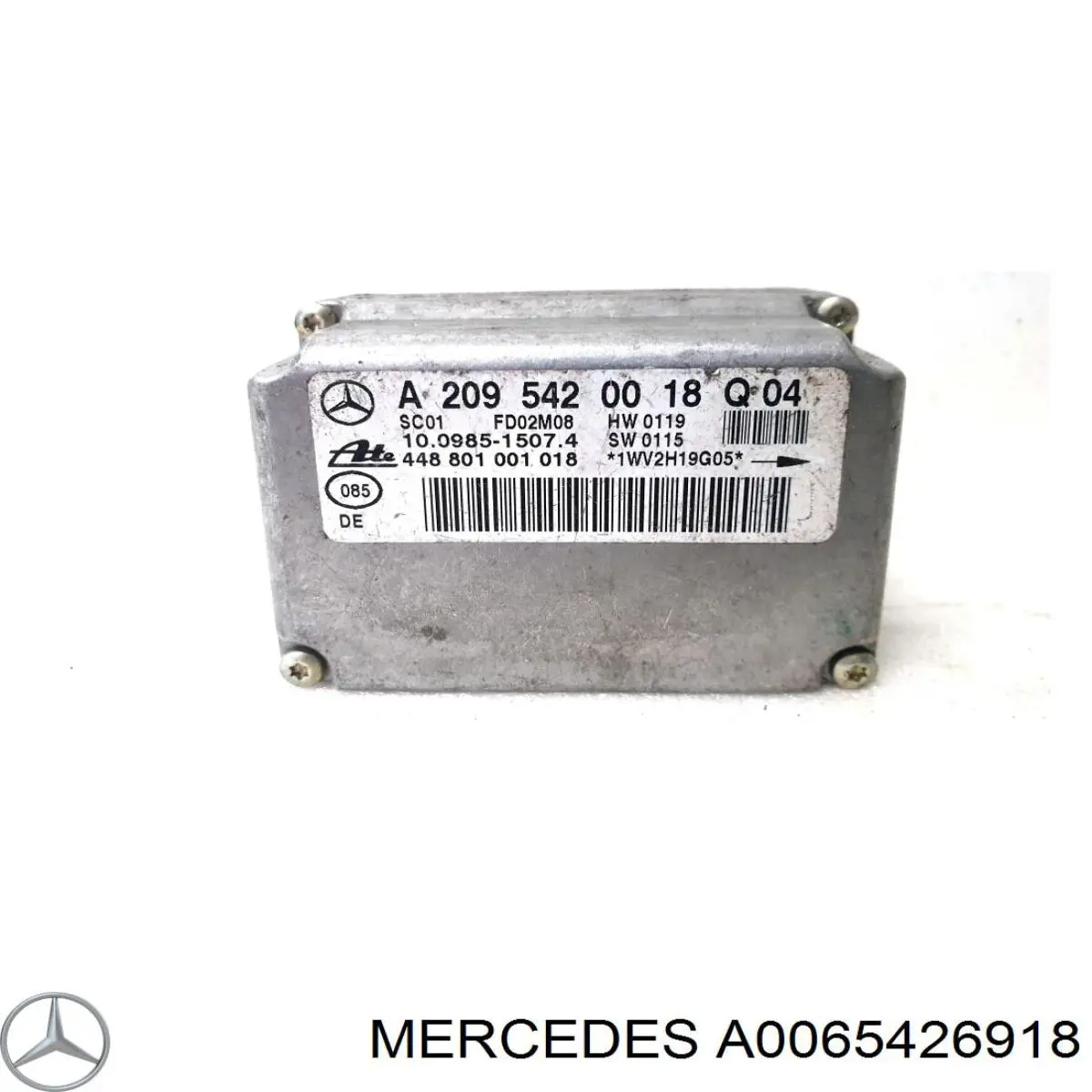 Sensor de aceleração transversal (ESP) Mercedes A0065426918 preço, a partir de 56,18 USD