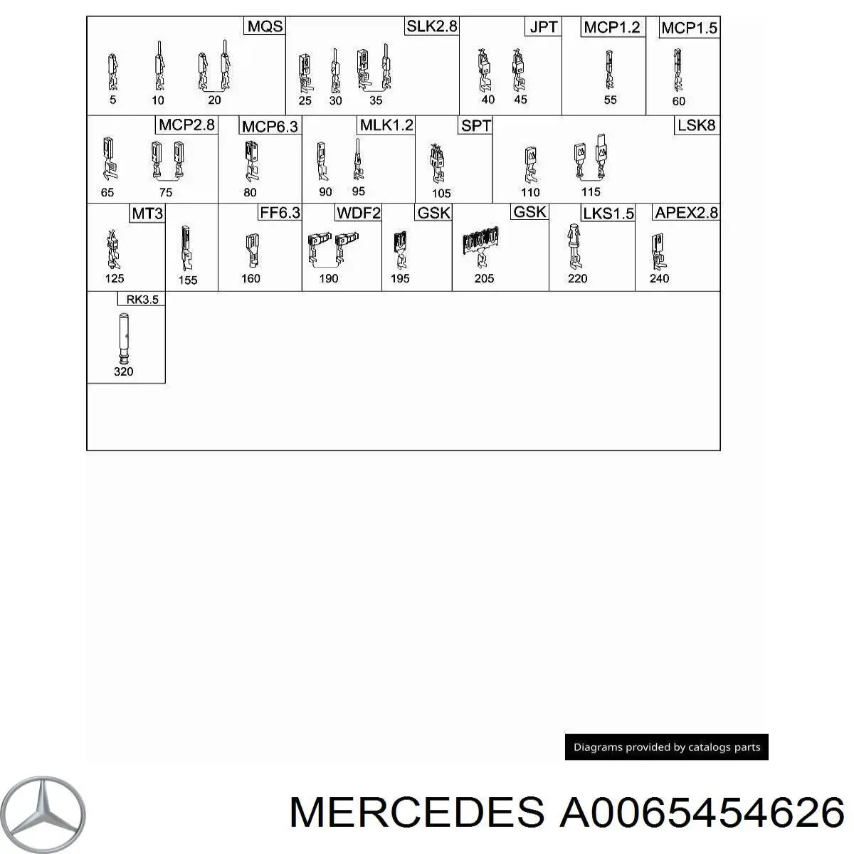 A0065454626 Mercedes 