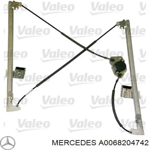 A0068204742 Mercedes Motor de acionamento de vidro da porta dianteira direita