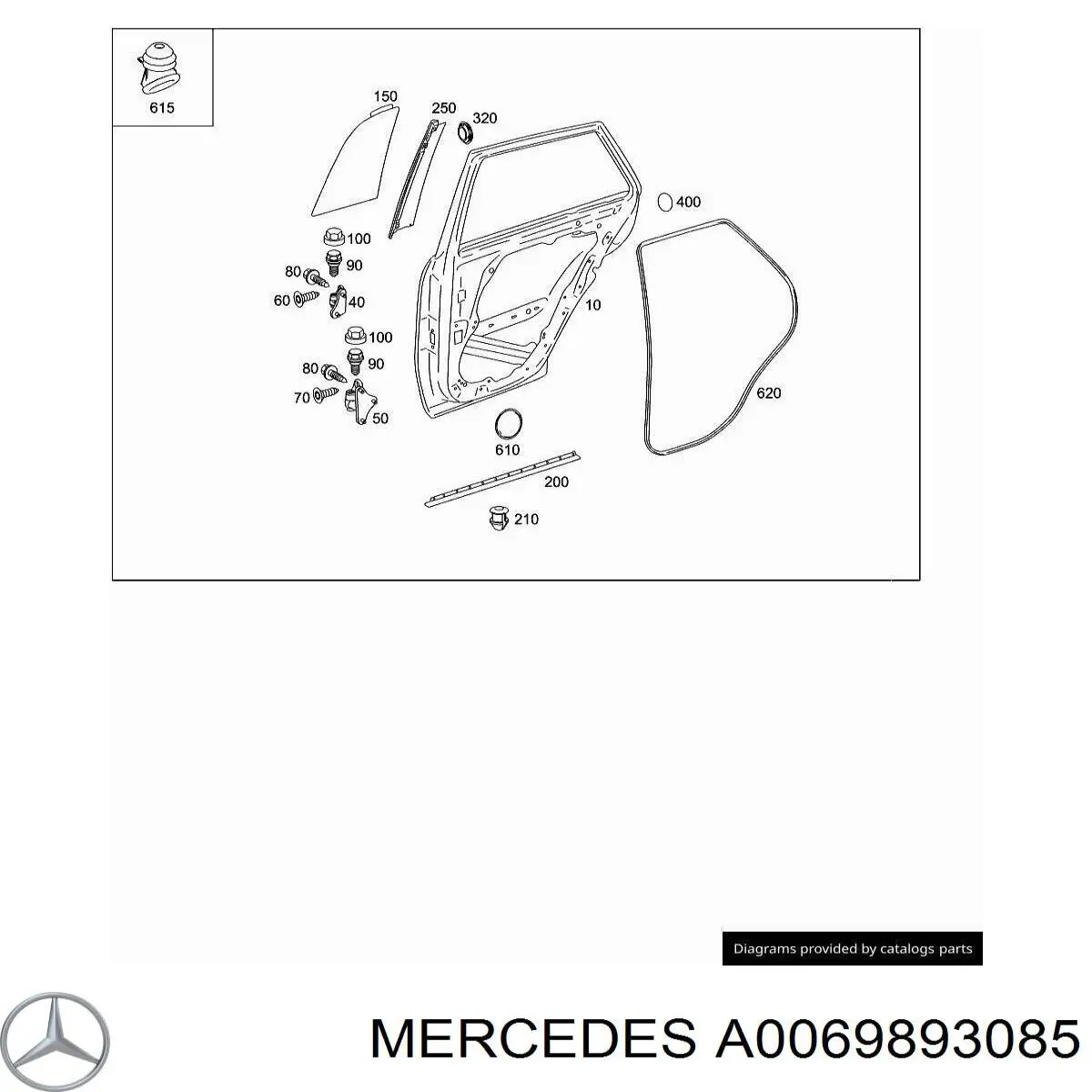 Compre A0069893085 Mercedes Tampa de tanque de fluido para lavador