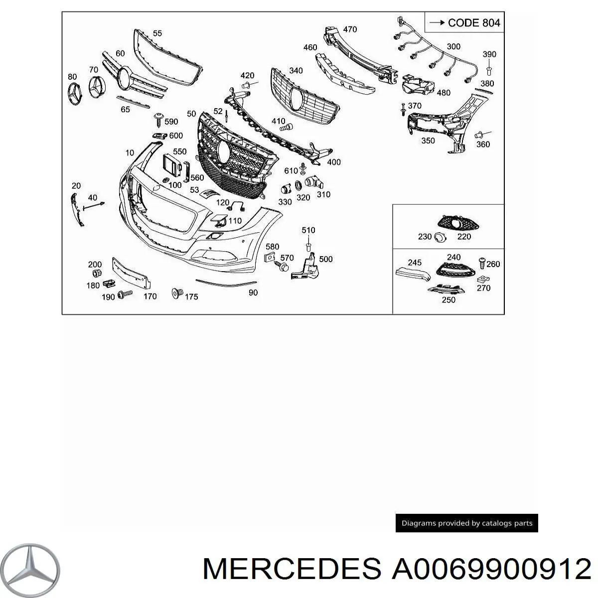 Compre A0069900912 Mercedes 