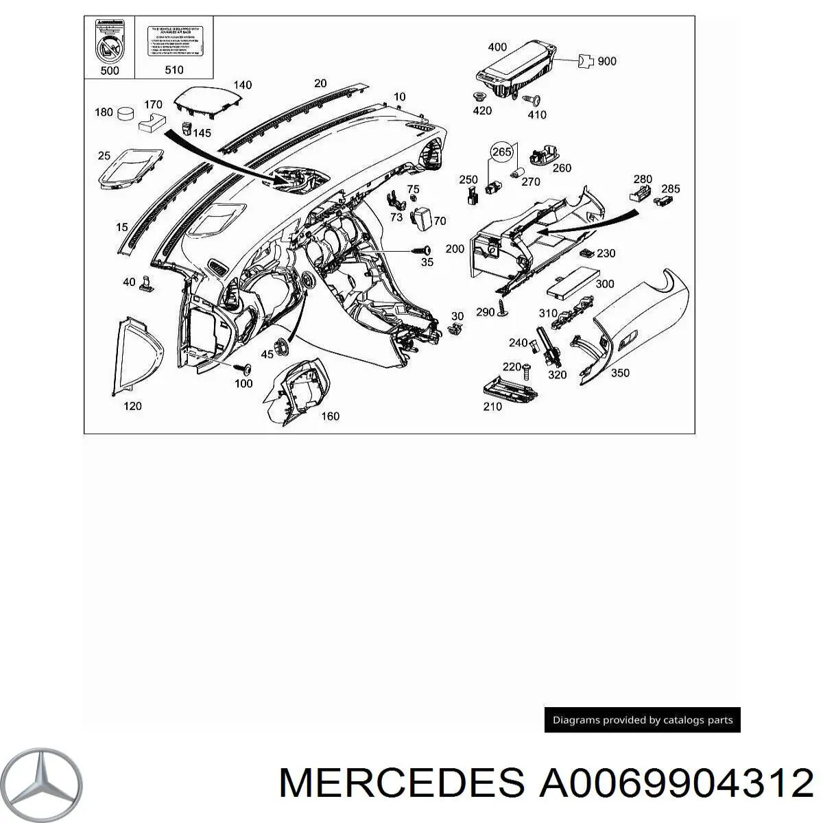  Mercedes A0069904312 preço, a partir de 1,20 USD