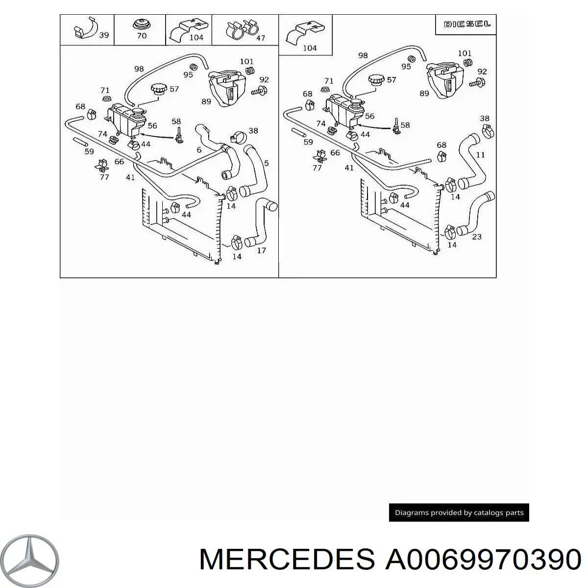 Braçadeira de aperto metálica, universal Mercedes A0069970390 preço, a partir de 3,68 USD