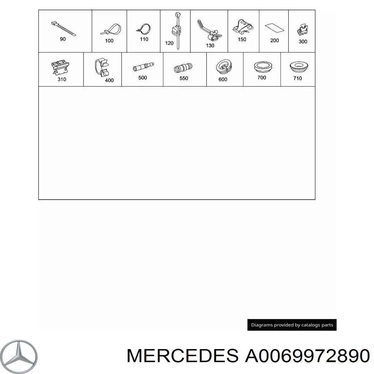  Mercedes A0069972890 preço, a partir de 4,08 USD