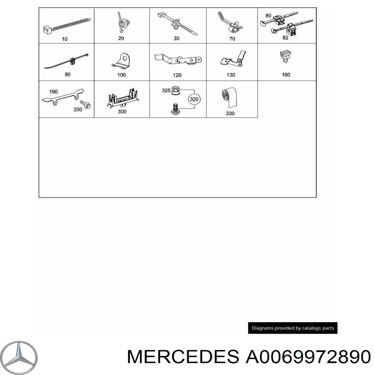 Compre A0069972890 Mercedes 