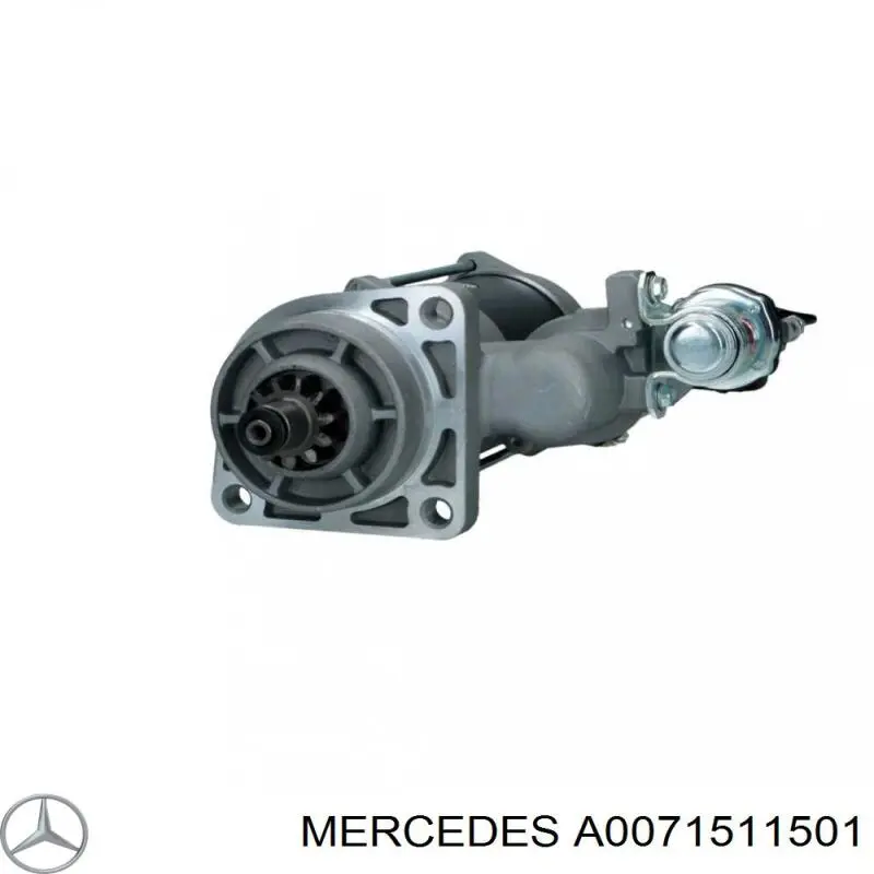 A0071512601 Mercedes Motor de arranco