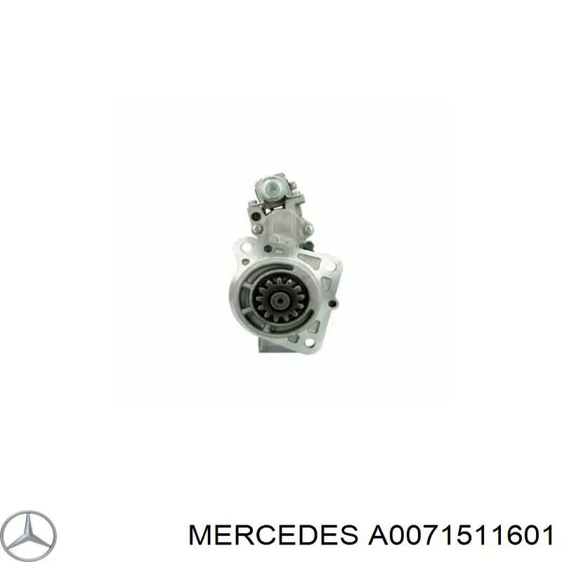 A0071511601 Mercedes Motor de arranco