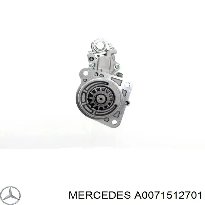 A0071512701 Mercedes Motor de arranco