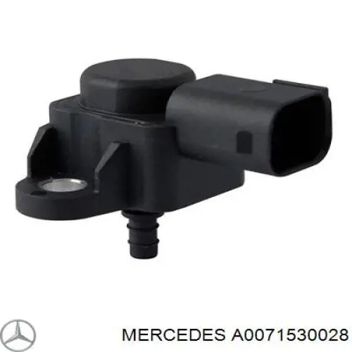 A0071530028 Mercedes Sensor de pressão no coletor de admissão, MAP