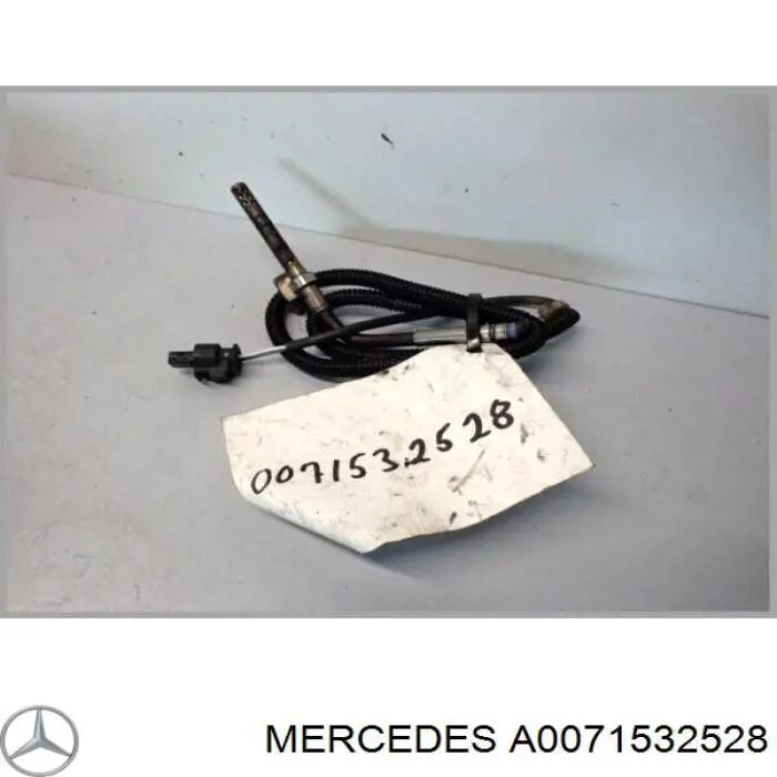 A0071532528 Mercedes Sensor de temperatura dos gases de escape (GE), até o catalisador