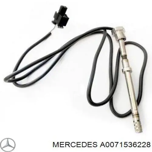 Sensor de temperatura dos gases de escape (GE), no catalisador Mercedes A0071536228 preço, a partir de 87,71 USD