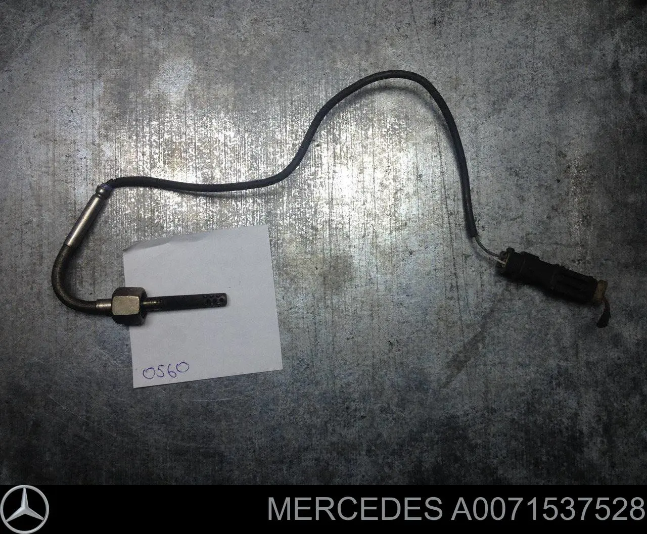 Sensor de temperatura dos gases de escape (GE), até o catalisador Mercedes A0071537528 preço, a partir de 51,48 USD