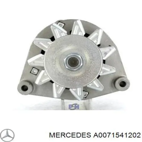 A0071541202 Mercedes Gerador
