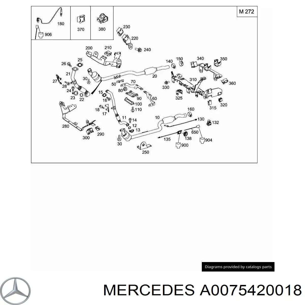 Sensor de óxidos de nitrogênio NOX Mercedes A000905610480 preço, a partir de 246,87 USD