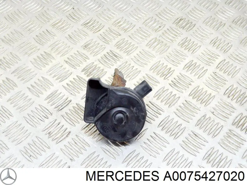 A0075427020 Mercedes Sinal sonoro (cláxon)