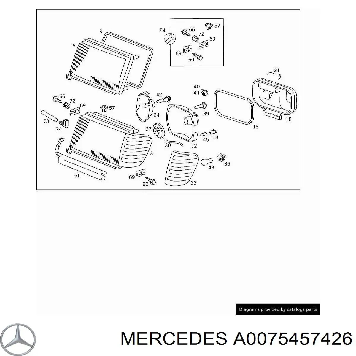  Mercedes A0075457426 preço, a partir de 6,60 USD