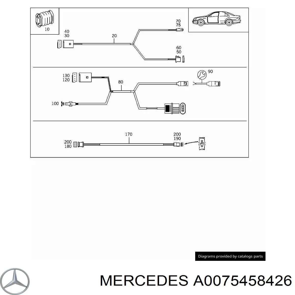 Compre A0075458426 Mercedes 