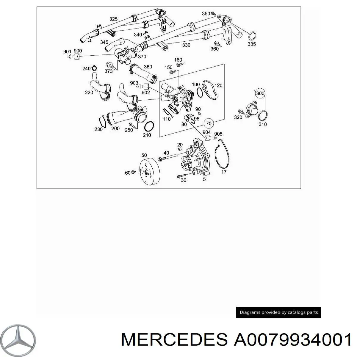  Mercedes A0079934001 preço, a partir de 5,11 USD