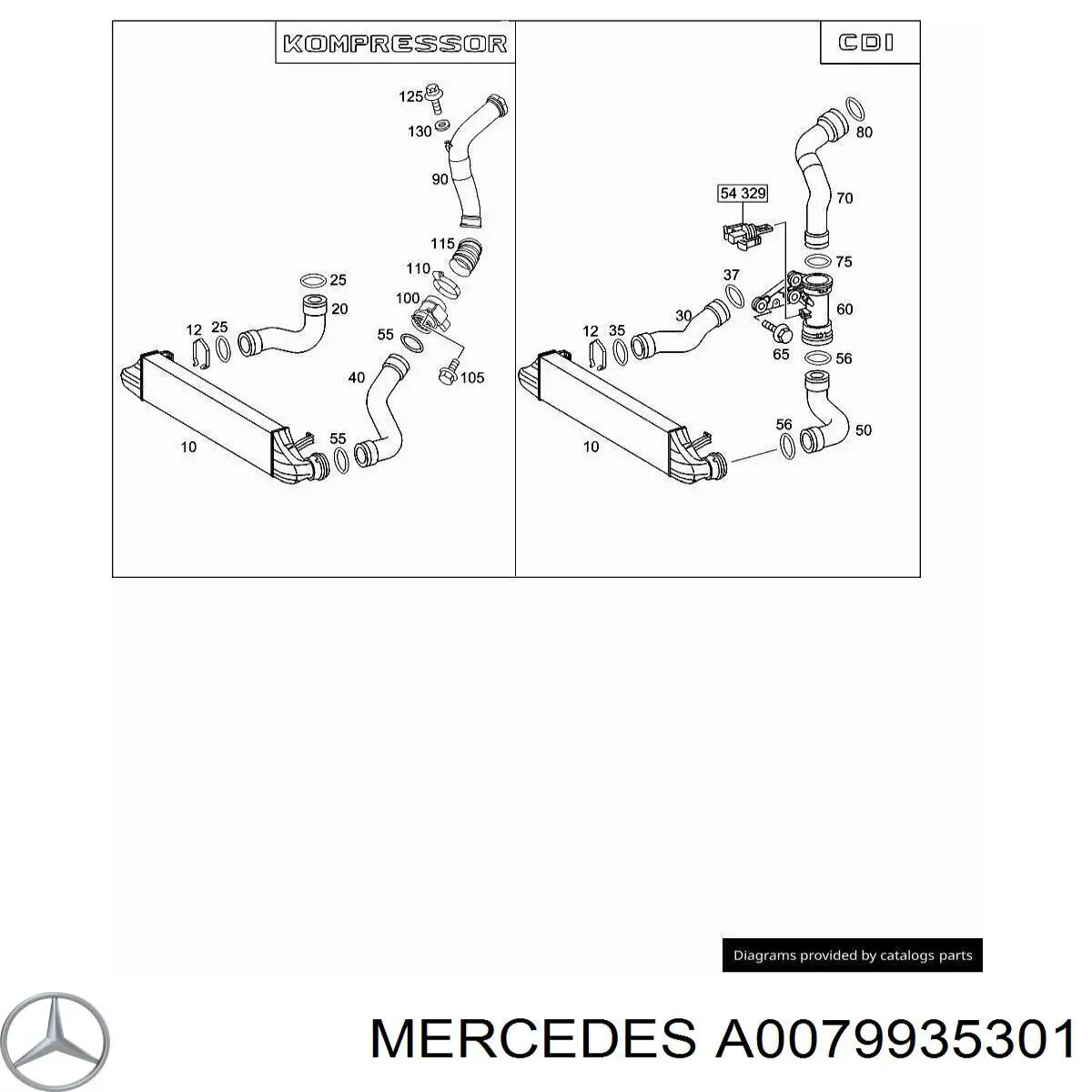  Mercedes A0079935301 preço, a partir de 9,11 USD