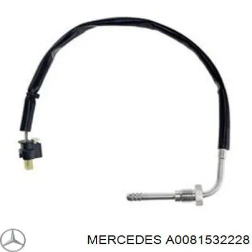 Sensor de temperatura dos gases de escape (GE), antes de turbina Mercedes A0081532228 preço, a partir de 56,18 USD