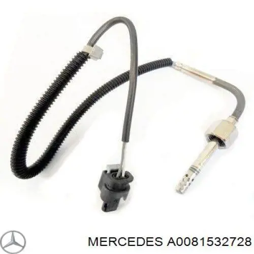 Sensor de temperatura dos gases de escape (GE), até o catalisador Mercedes A0081532728 preço, a partir de 76,02 USD