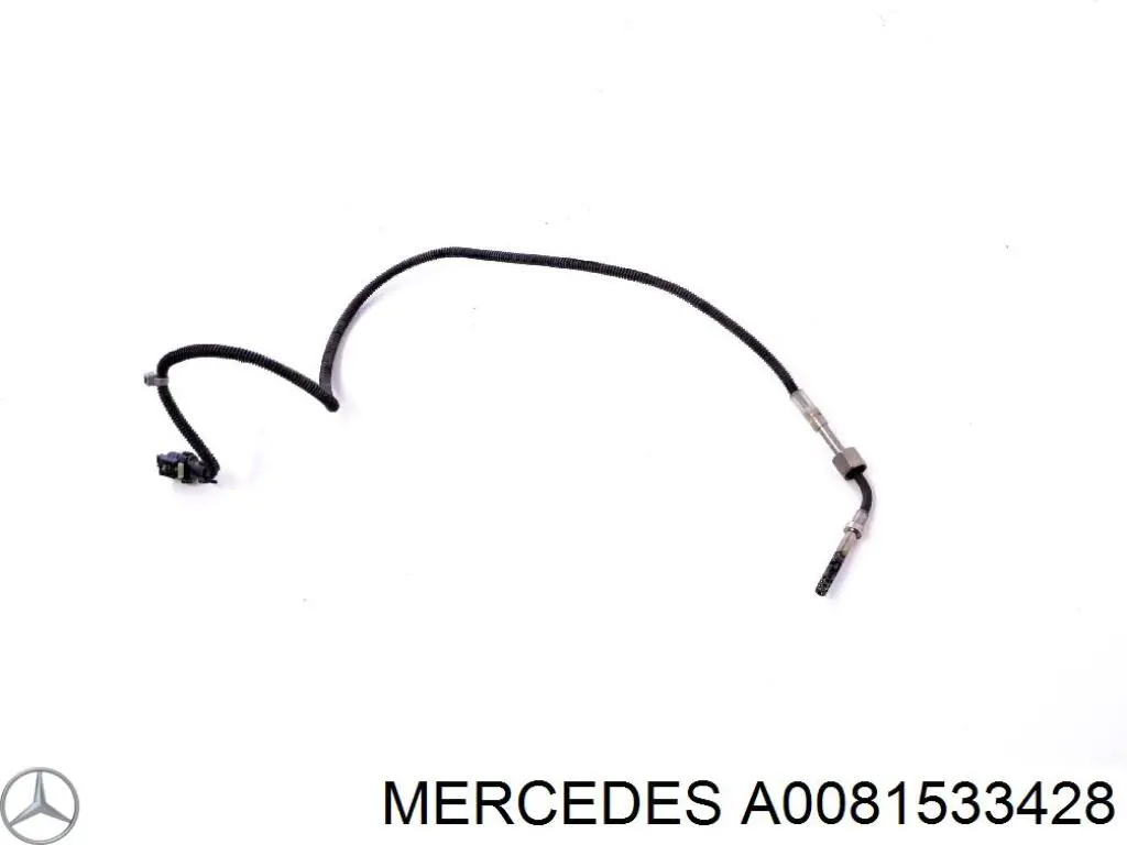 Compre A0081533428 Mercedes Sensor de temperatura dos gases de escape (GE), depois de filtro de partículas diesel