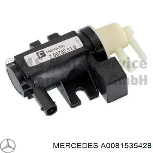 Válvula solenoide de regulação de comporta EGR Mercedes A0081535428 preço, a partir de 77,71 USD