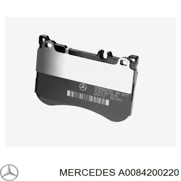Sapatas do freio dianteiras de disco Mercedes A0084200220 preço, a partir de 60,36 USD