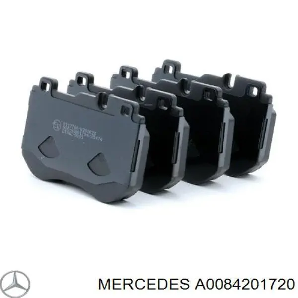 Sapatas do freio dianteiras de disco Mercedes A0084201720 preço, a partir de 39,01 USD
