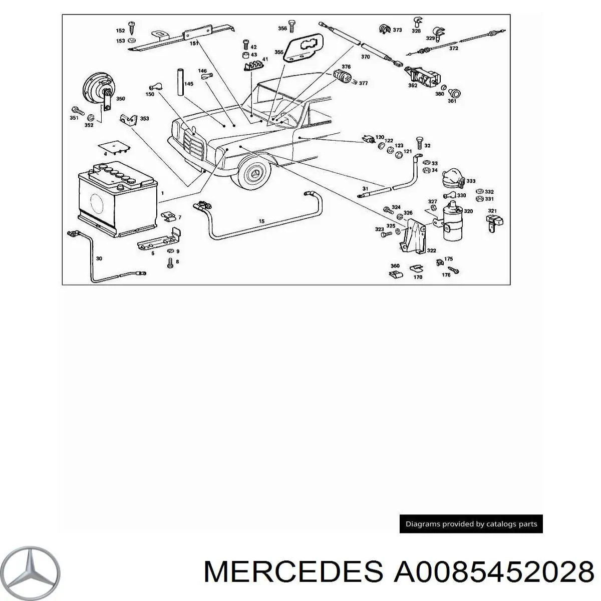 A0085452028 Mercedes 