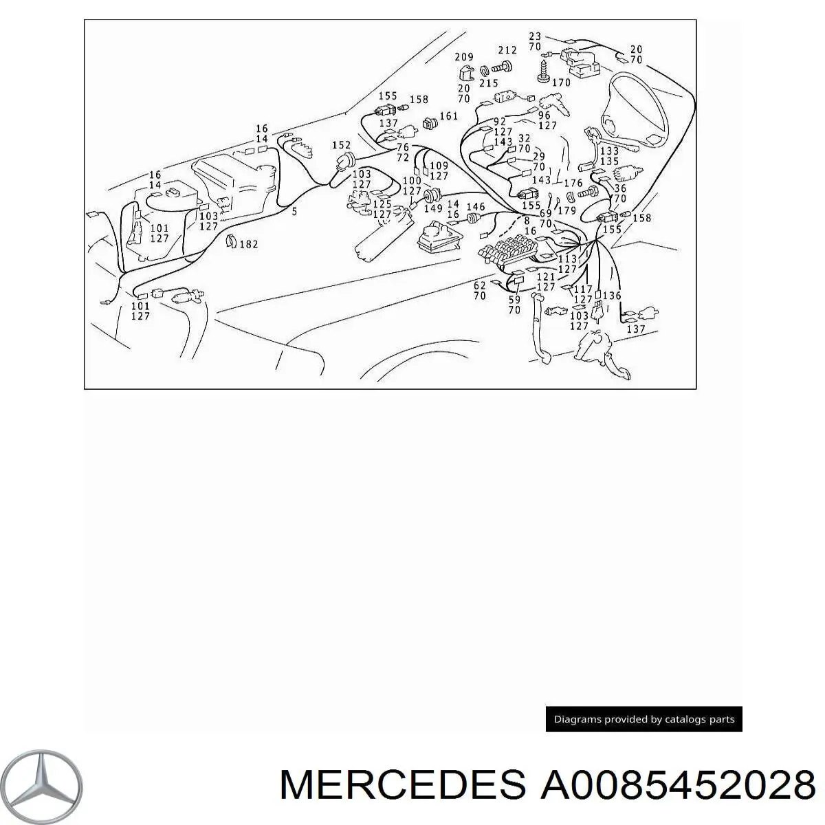  Mercedes A0085452028 preço, a partir de 27,57 USD