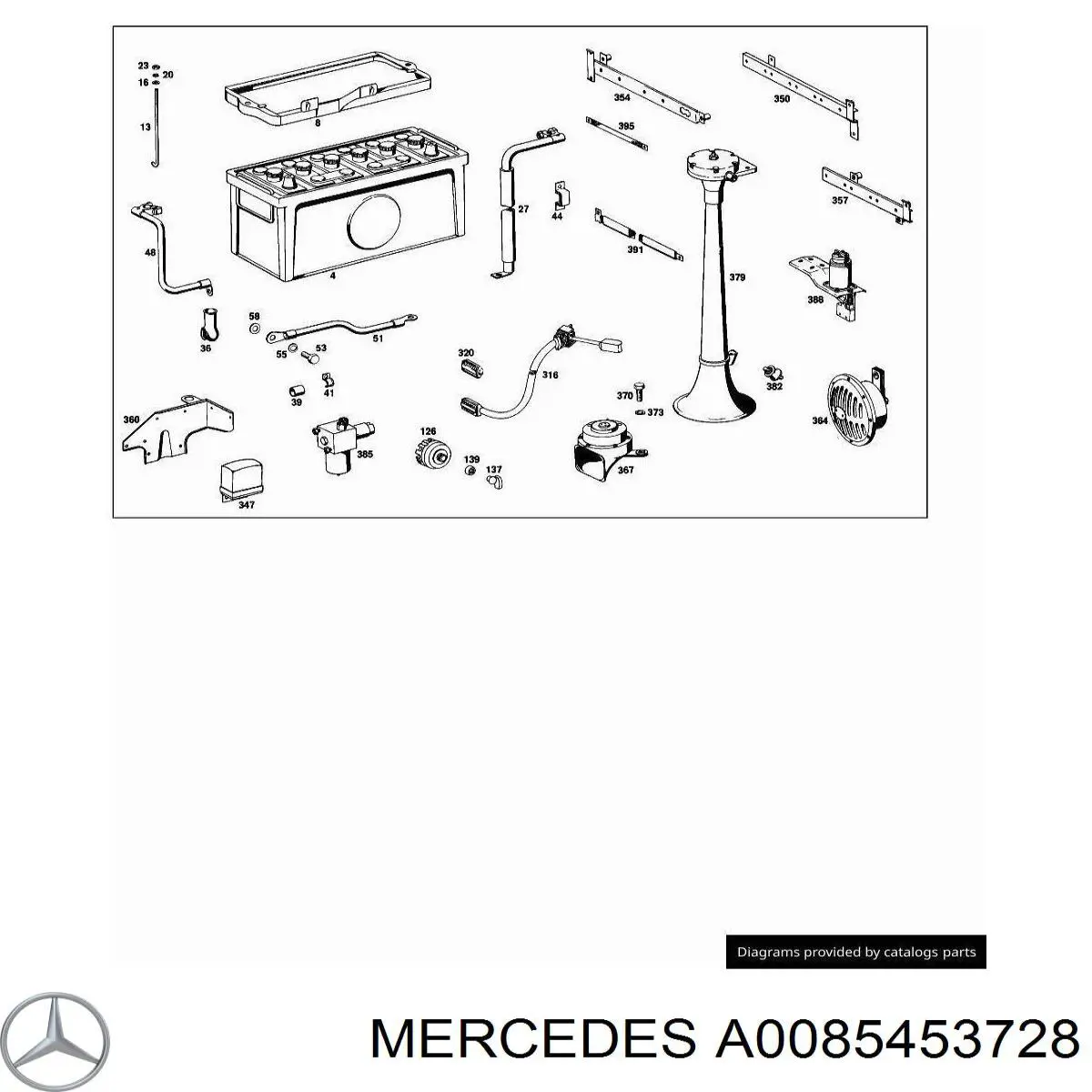 A0085453728 Mercedes 
