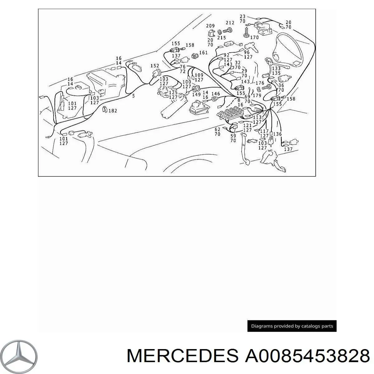  Mercedes A0085453828 preço, a partir de 8,24 USD