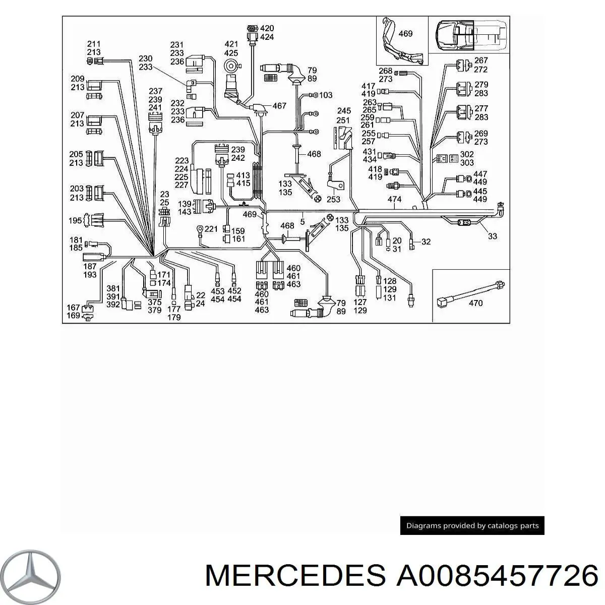  Mercedes A0005403505 preço, a partir de 1,92 USD