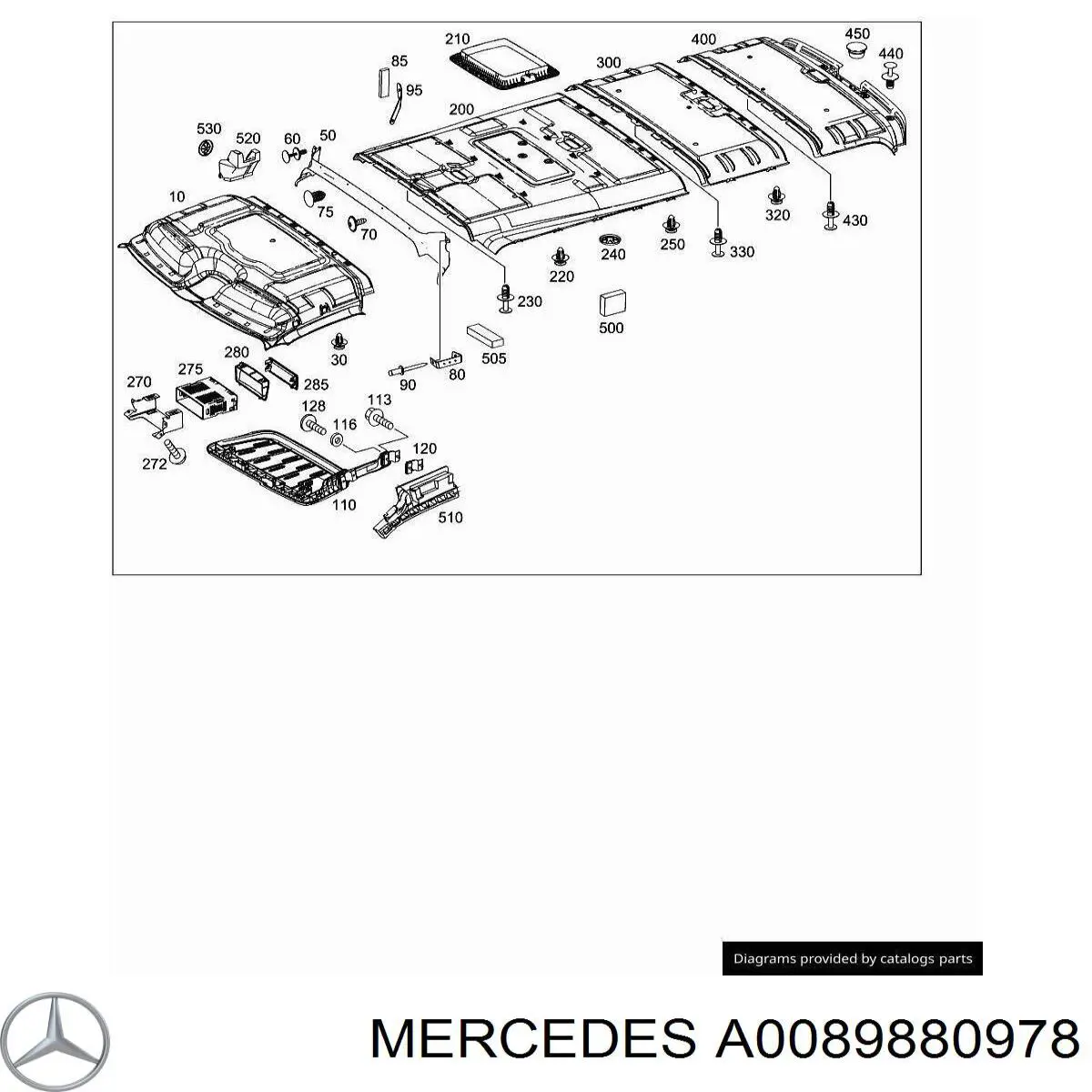 Compre A0089880978 Mercedes 