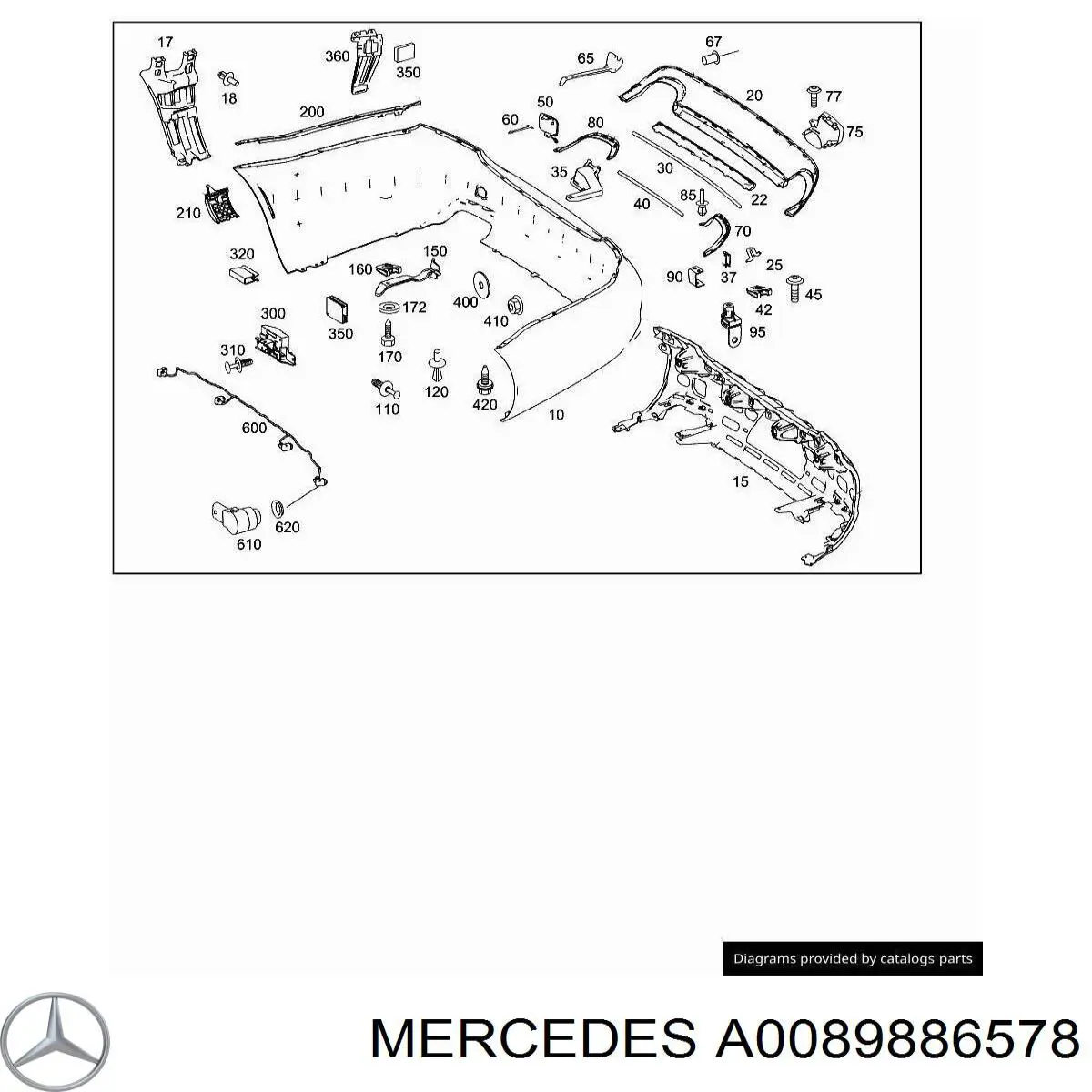  Mercedes A0089886578 preço, a partir de 4,34 USD