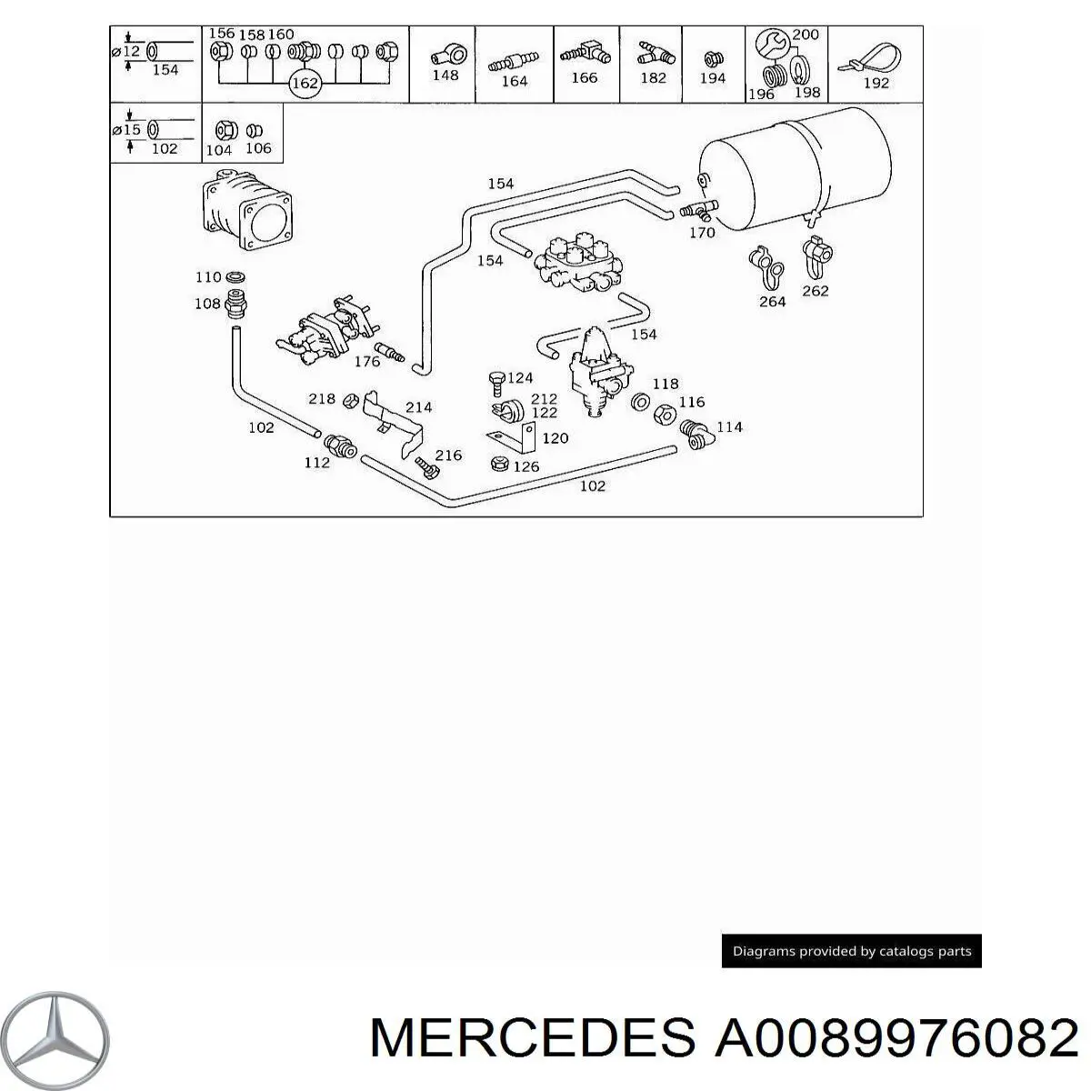 Compre A0089976082 Mercedes 