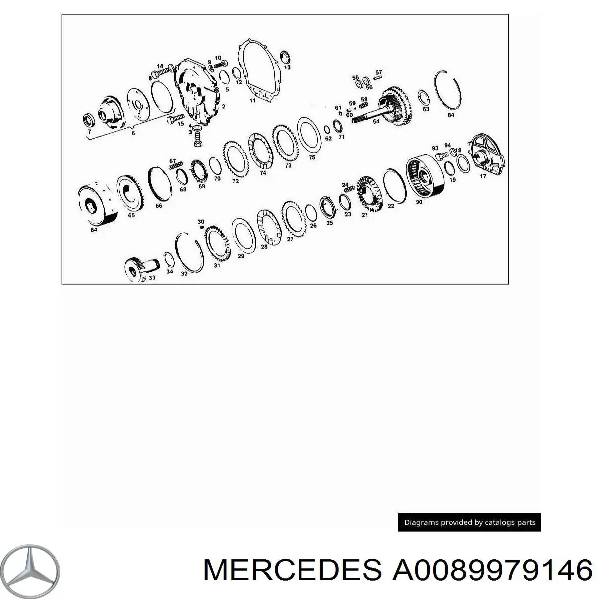 Vedação da Caixa Automática de Mudança (de árvore de saída/primária) 01025607 Corteco