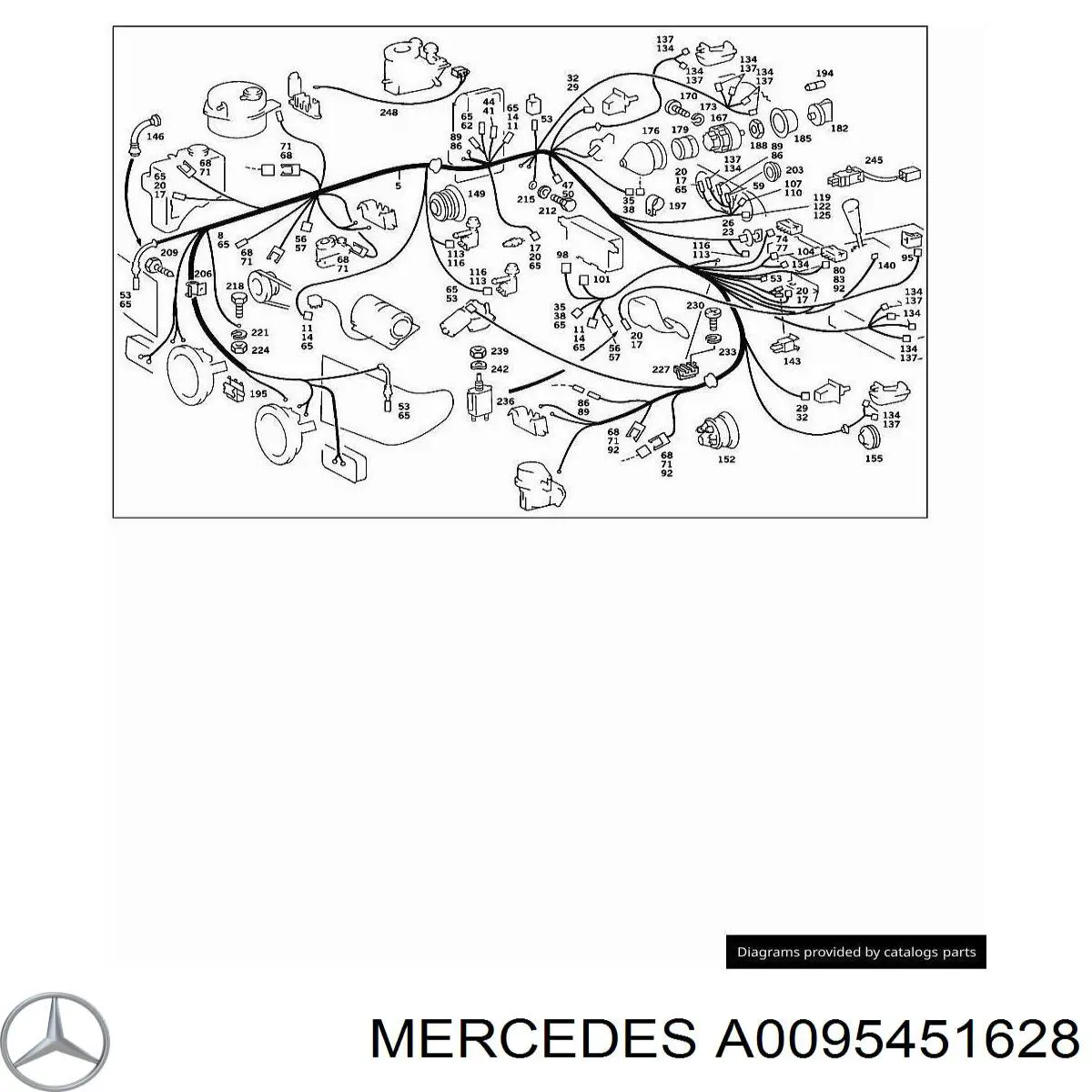  Mercedes A0095451628 preço, a partir de 5,36 USD