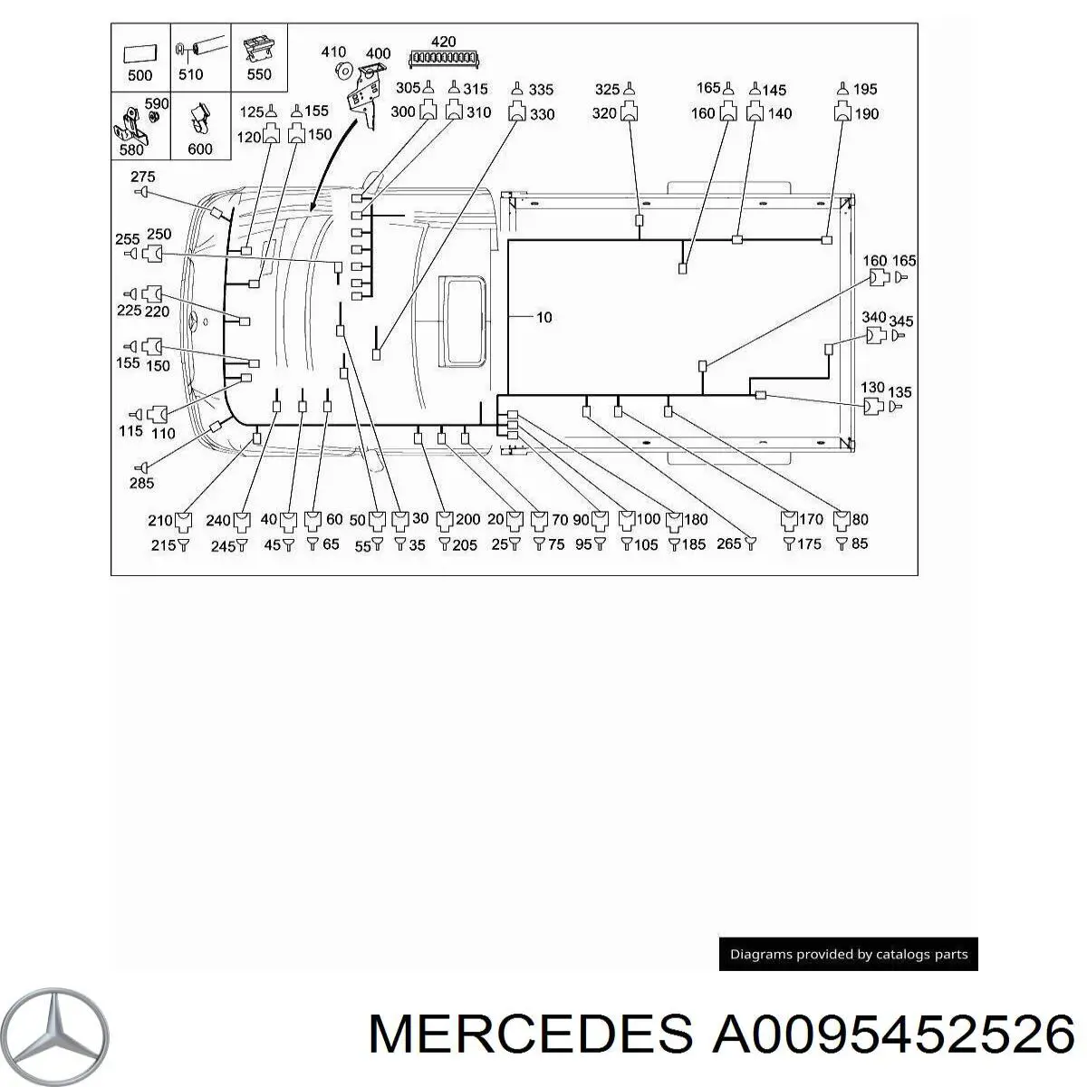 A0095452526 Mercedes 