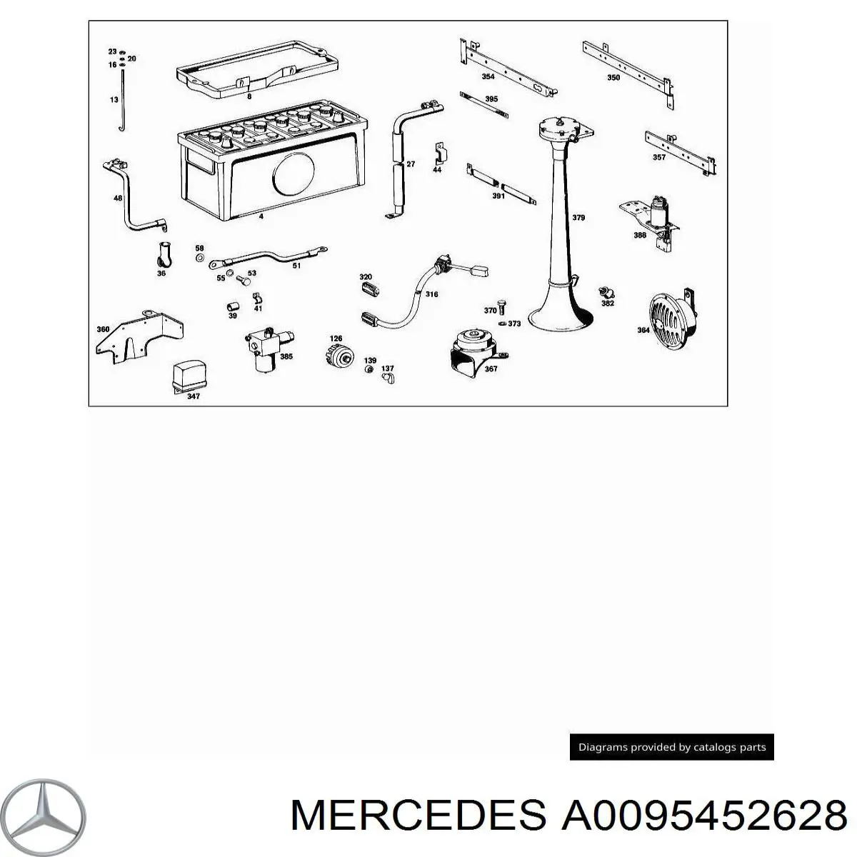 A0095452628 Mercedes 