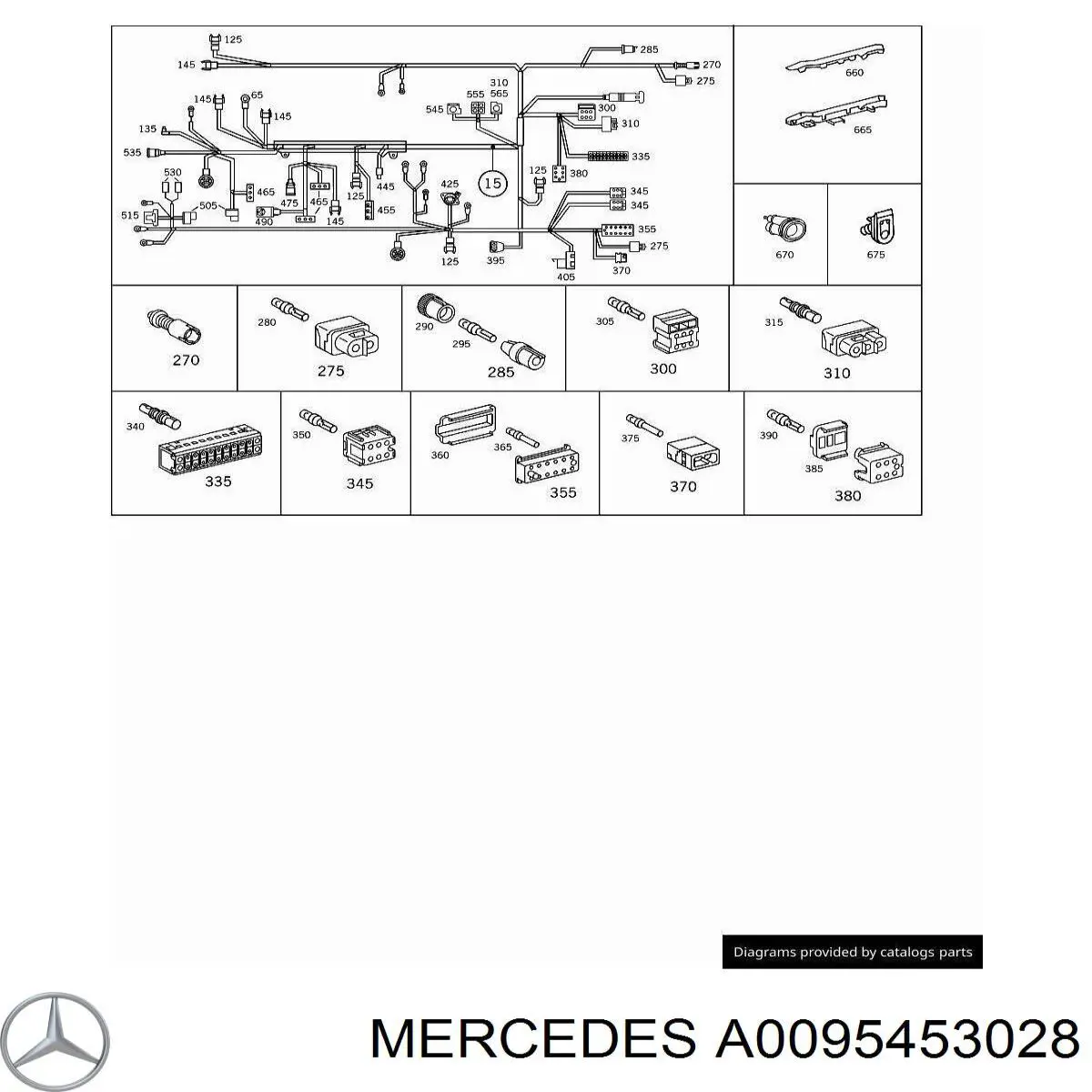 A0095453028 Mercedes 