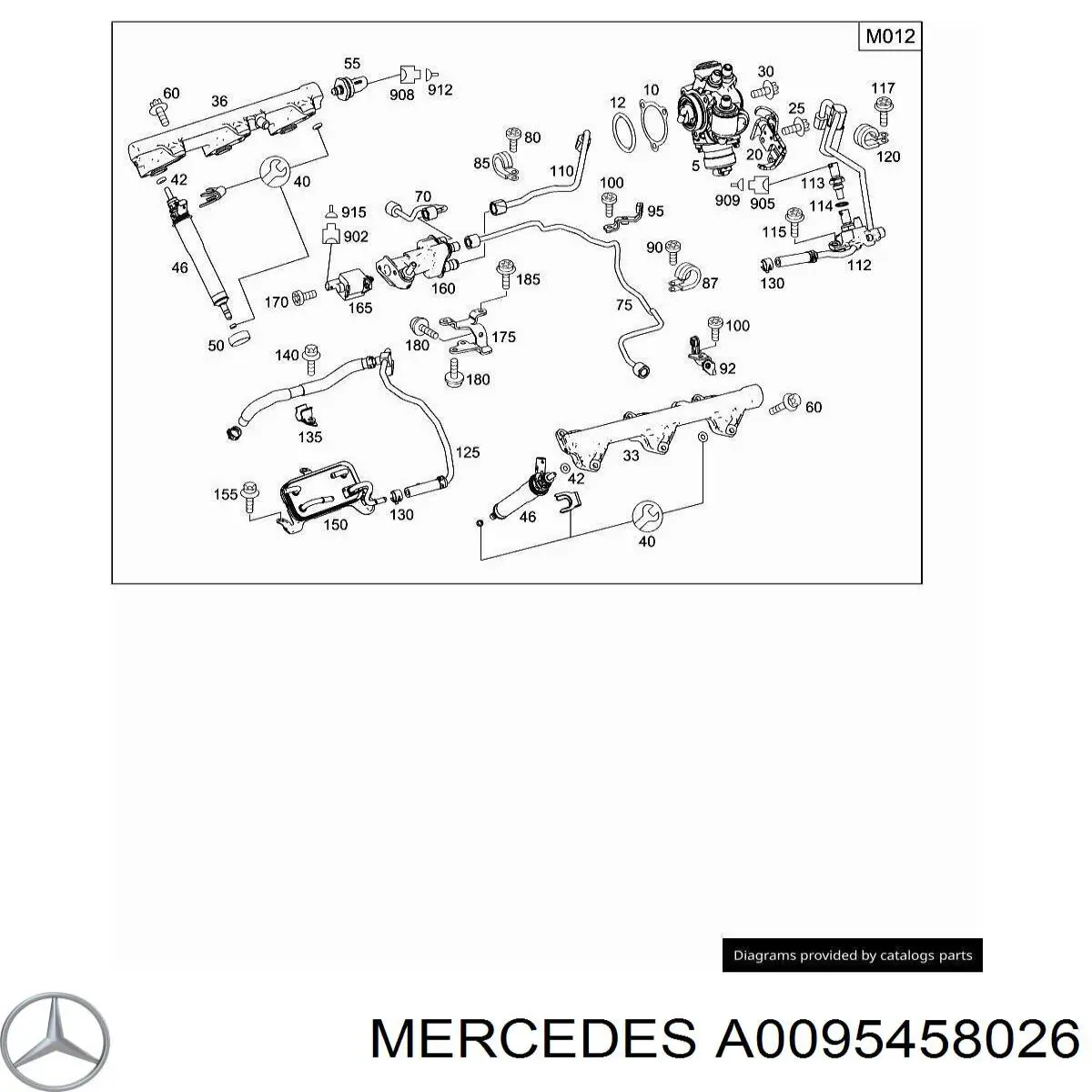 Compre A0095458026 Mercedes 