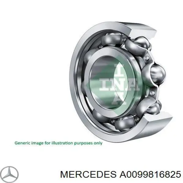 Rolamento da árvore secundária da Caixa de Mudança Mercedes A0099816825 preço, a partir de 77,29 USD