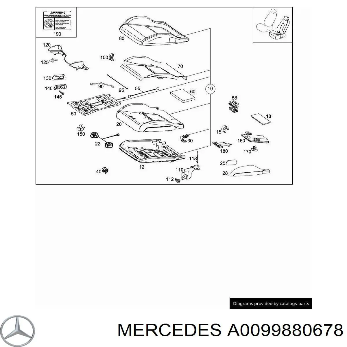 A0099880678 Mercedes 