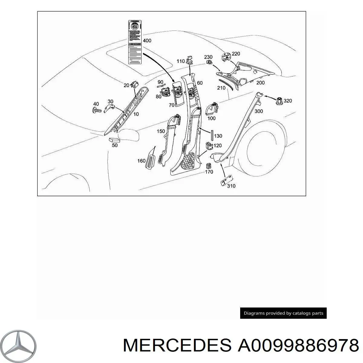  Mercedes A0099886978 preço, a partir de 5,01 USD