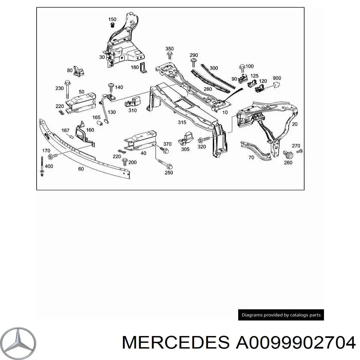 A0099902704 Mercedes 